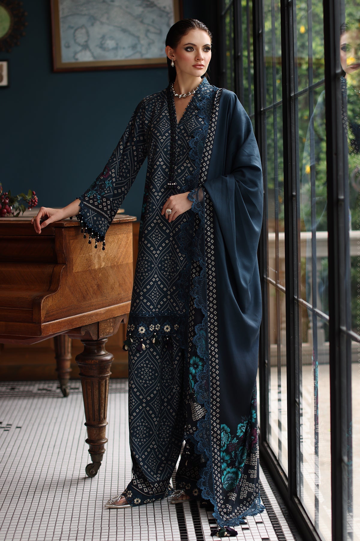 Combination by Charizma Luxury Embroidered Collection