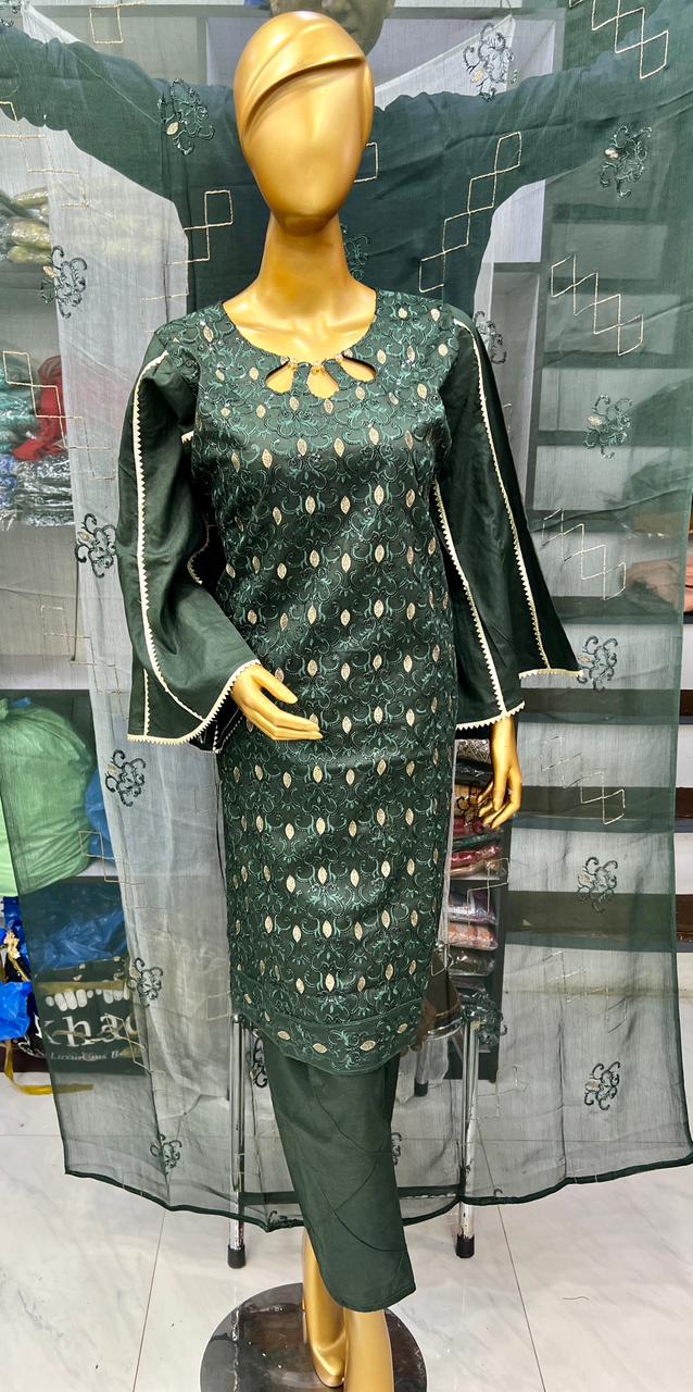 Luxury Embroidered Cotton Collection Ready To Ship