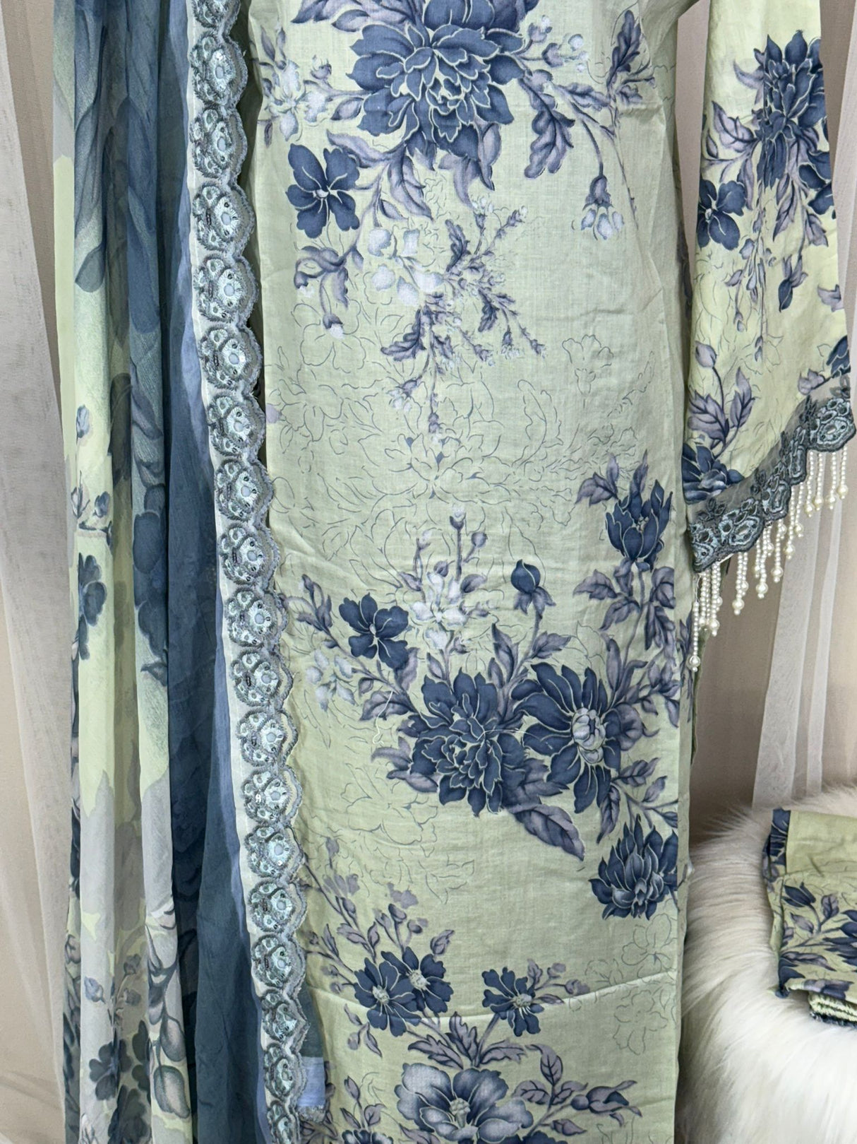 Luxury Embroidered Lawn Ready To Ship
