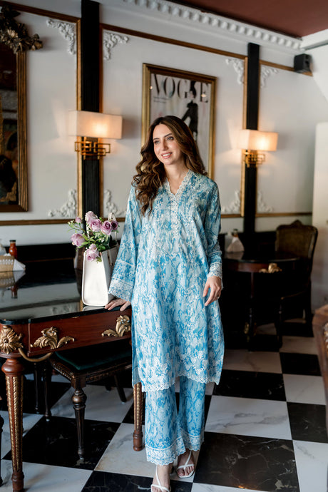 Lakhany 2pc Embroidered Suit