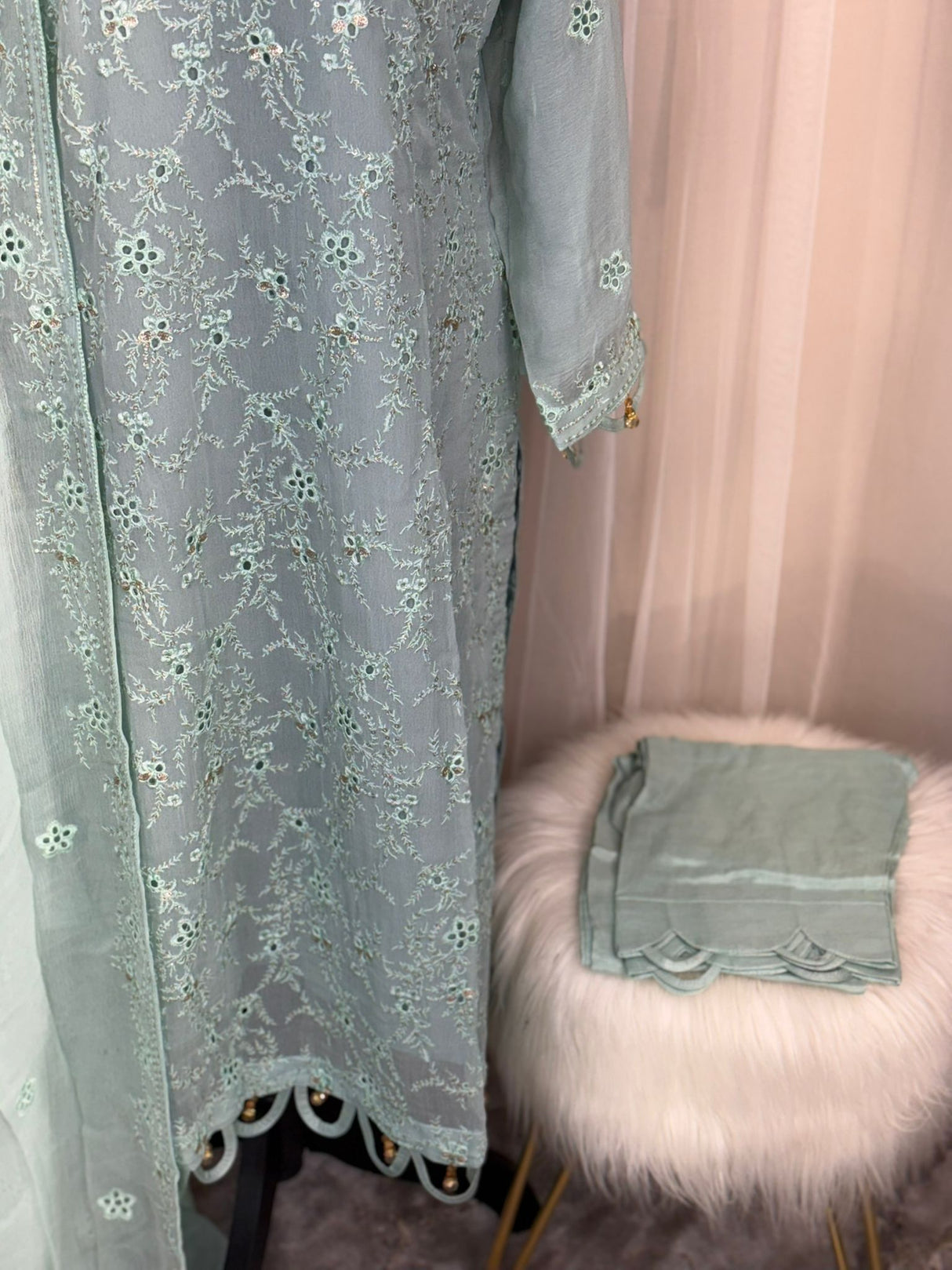 Pakistani Embroidered Party wear Ready To Ship