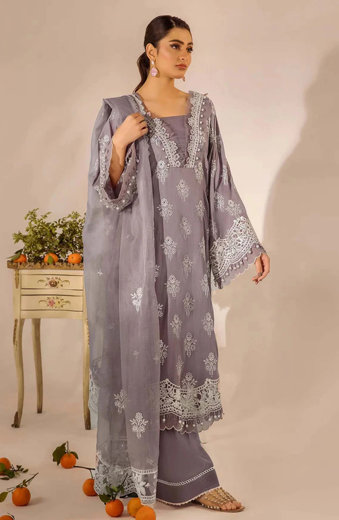 Lawn Chikankari Collection By Adan's Libas