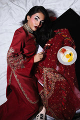 Charizma Luxury Embroidered Suit