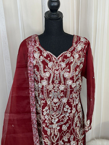 Pakistani Embroidered Party wear Ready To Ship