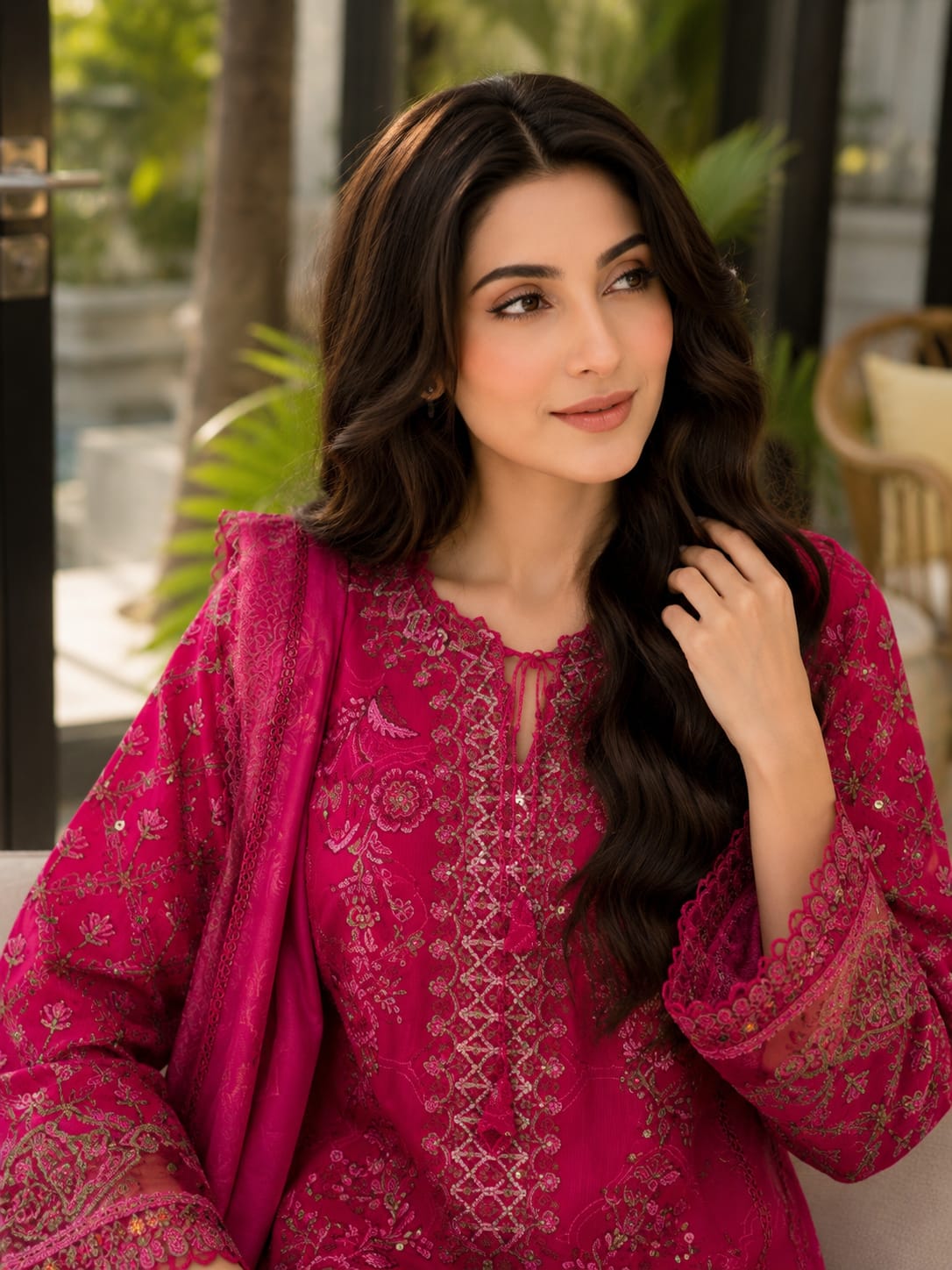 Munira Designers Embroidered Lawn