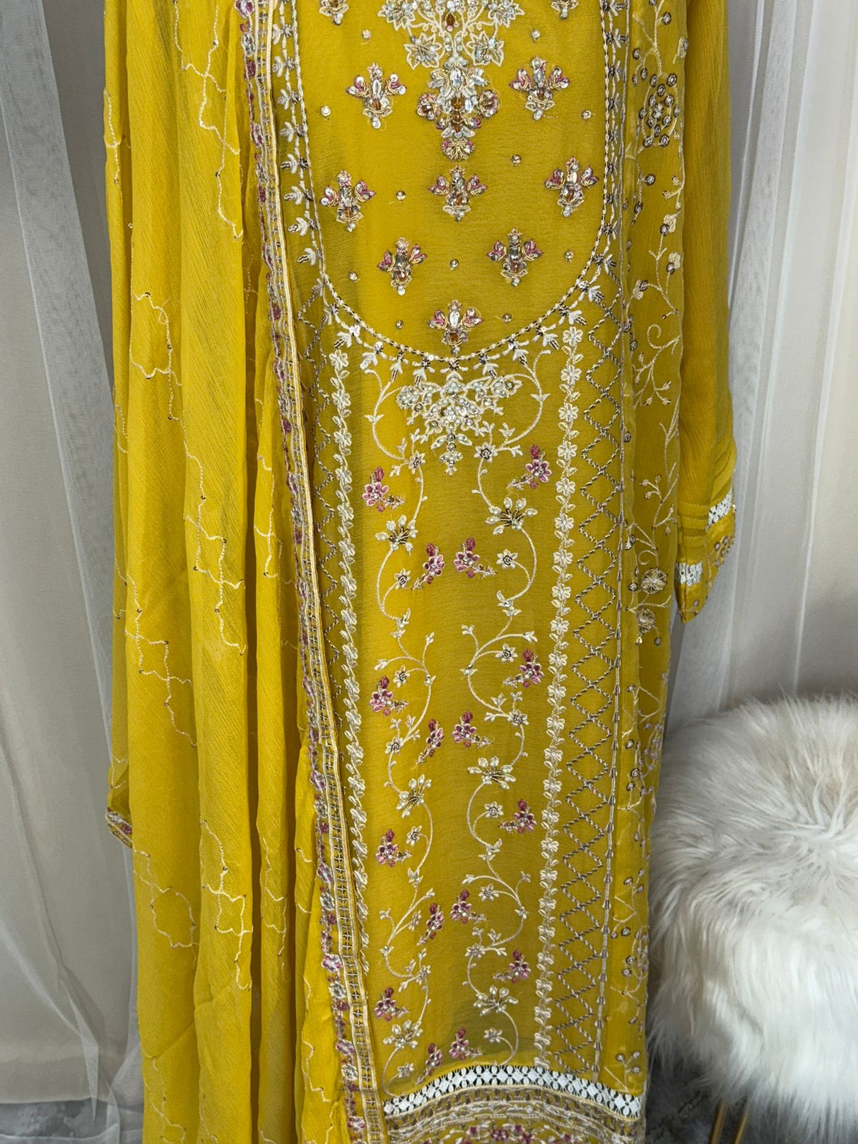 2pc Embroidered Kurti Collection Ready To Ship