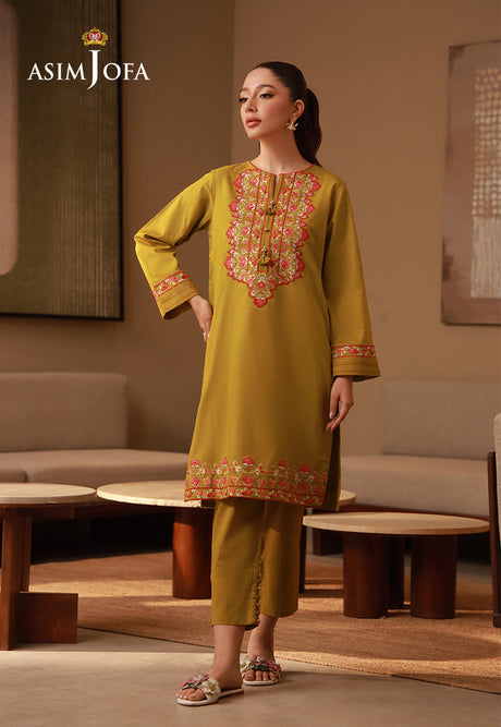 Asim Jofa Embroidered 2pc Suit