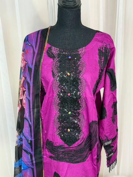 Luxury Embroidered Lawn Ready To Ship