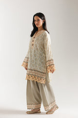 Ethnic Embroidered 2pc Suit