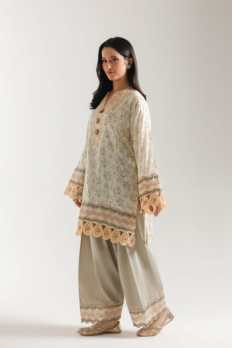 Ethnic Embroidered 2pc Suit