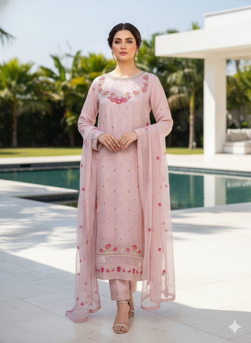 2pc Chiffon Kurti Collection Ready To Ship