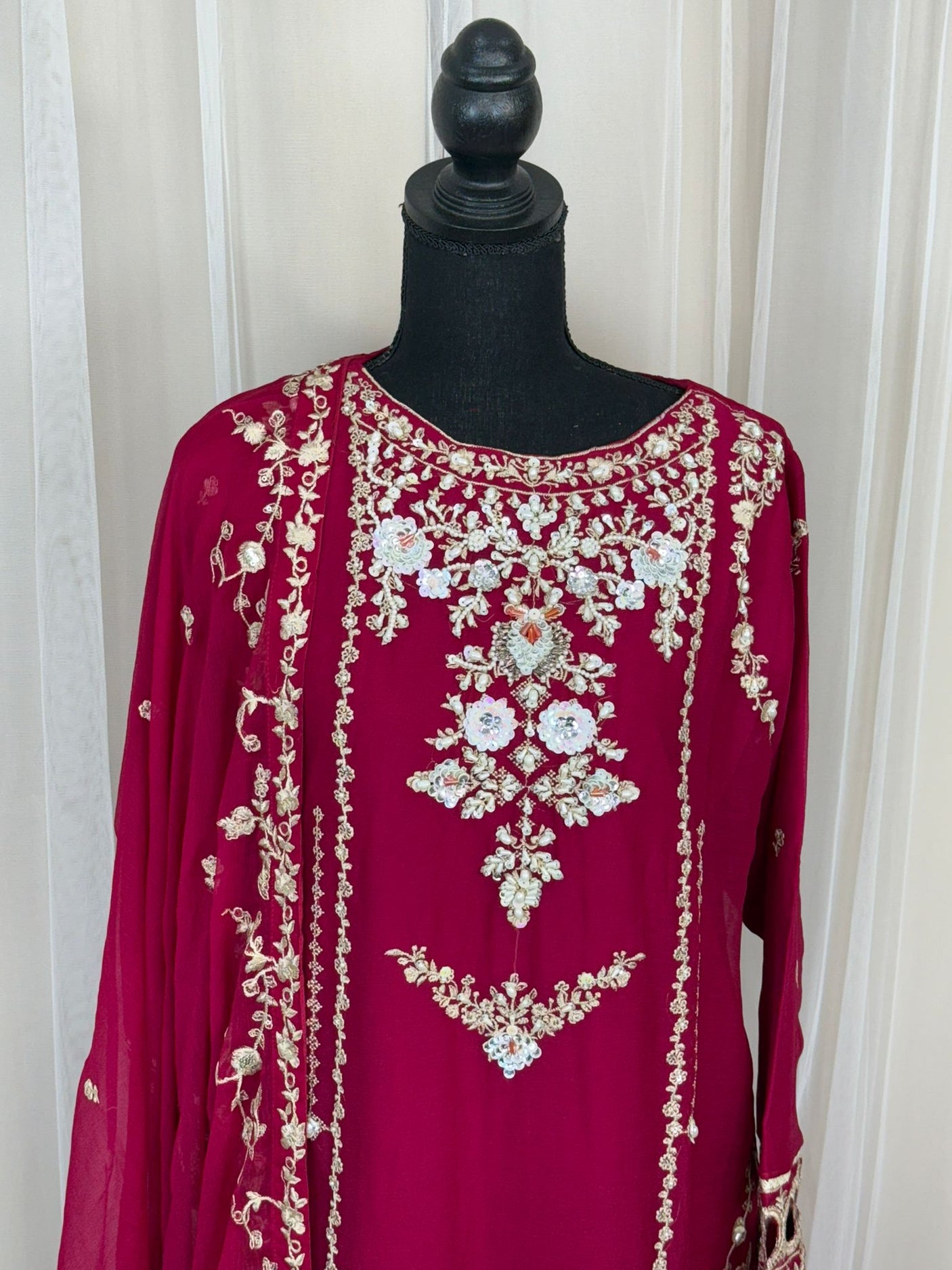 Luxury Embroidered Party wear Ready To Ship
