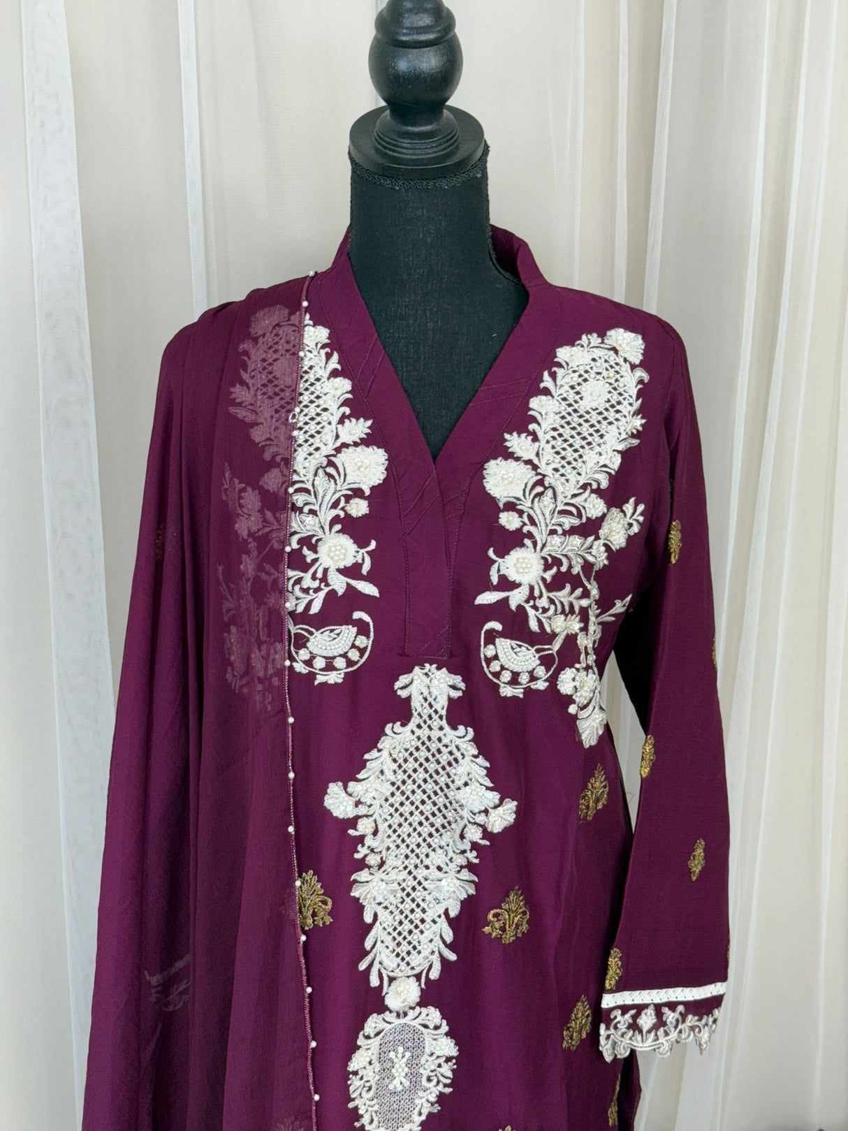 Luxury Embroidered Party wear Ready To Ship