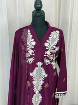 Luxury Embroidered Party wear Ready To Ship