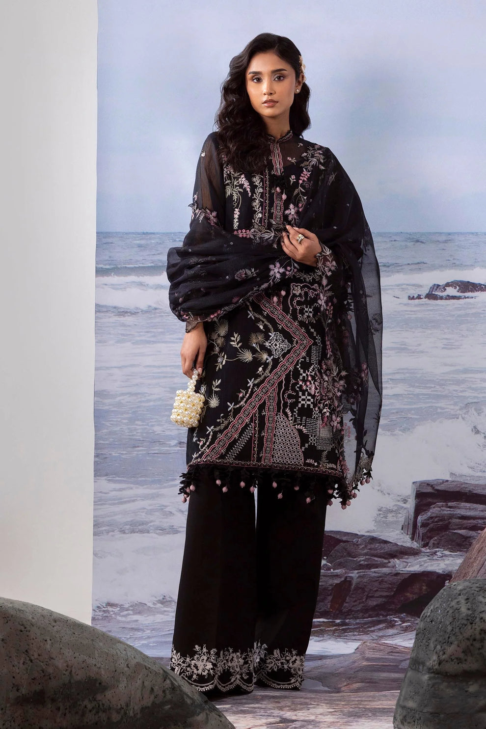 Sana Safinaz Premium Embroidered Suit