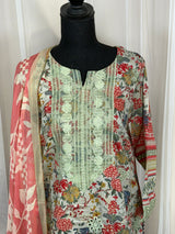 Luxury Embroidered Lawn Ready To Ship