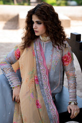 Vasal Embroidered Chiffon Suit By Charizma