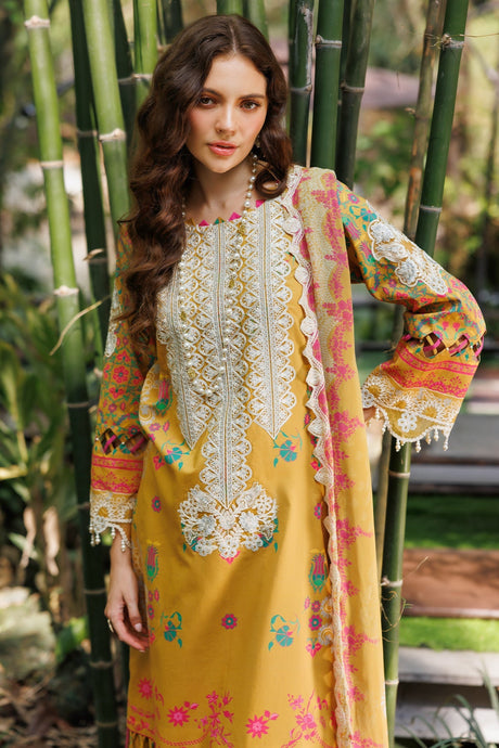 Charizma 3-PC Embroidered Lawn Suit
