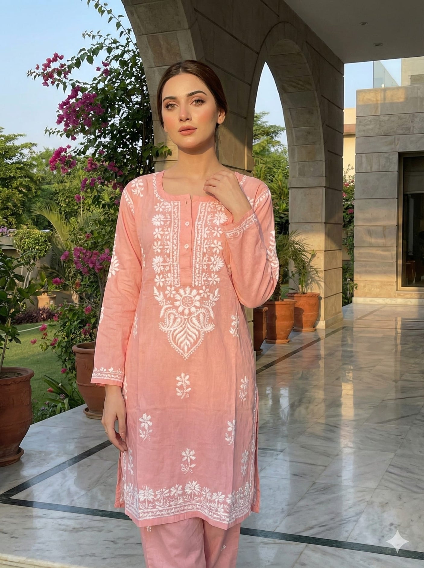 2 Pc embroidered collection