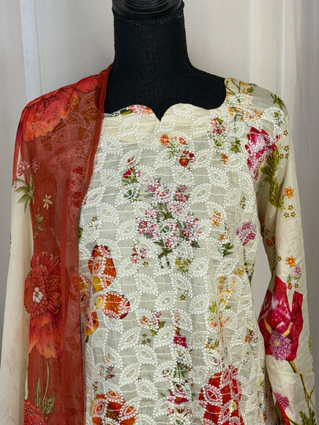 Luxury Embroidered Lawn Ready To Ship