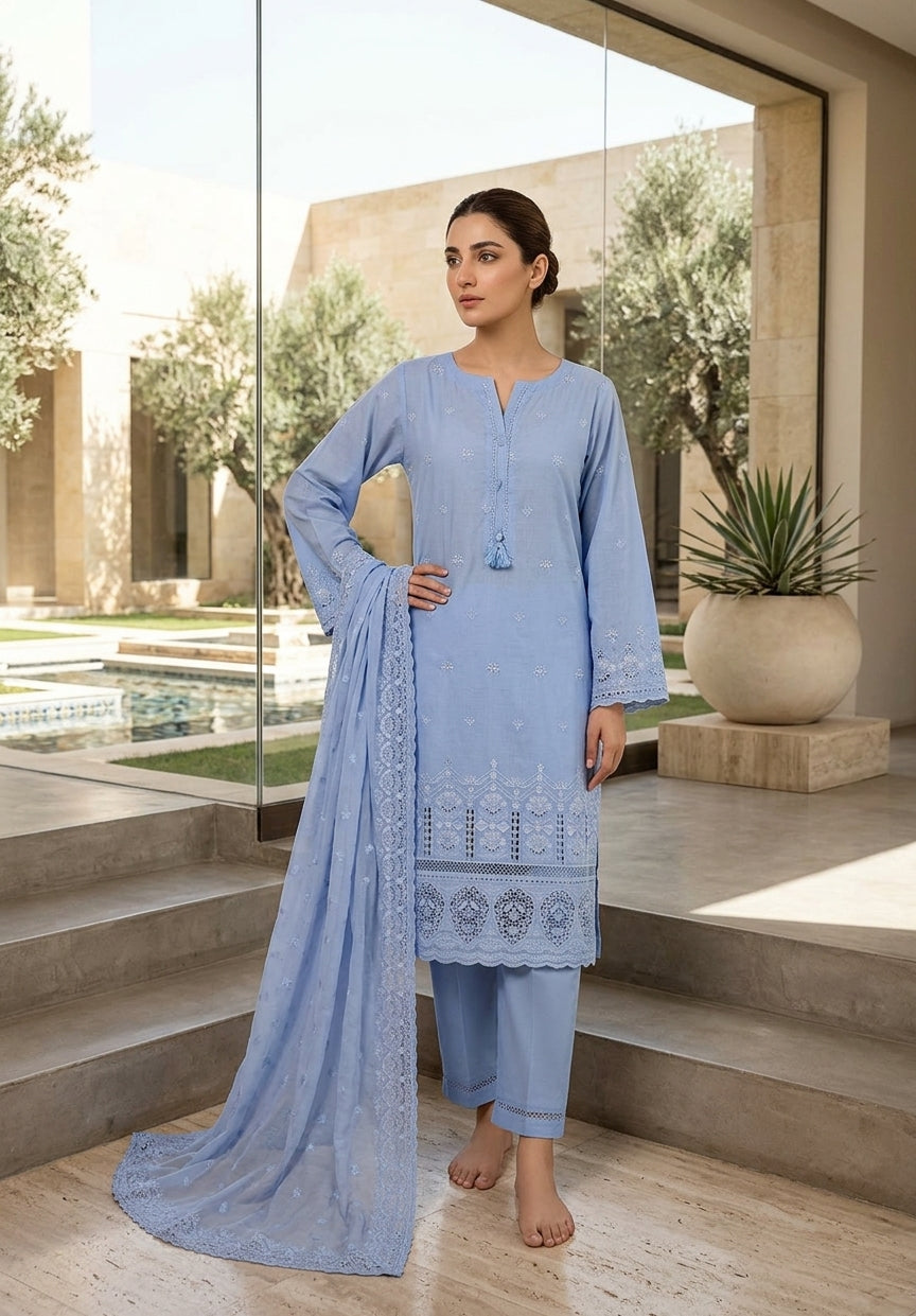 Sada Bahar Festive Embroidered Lawn