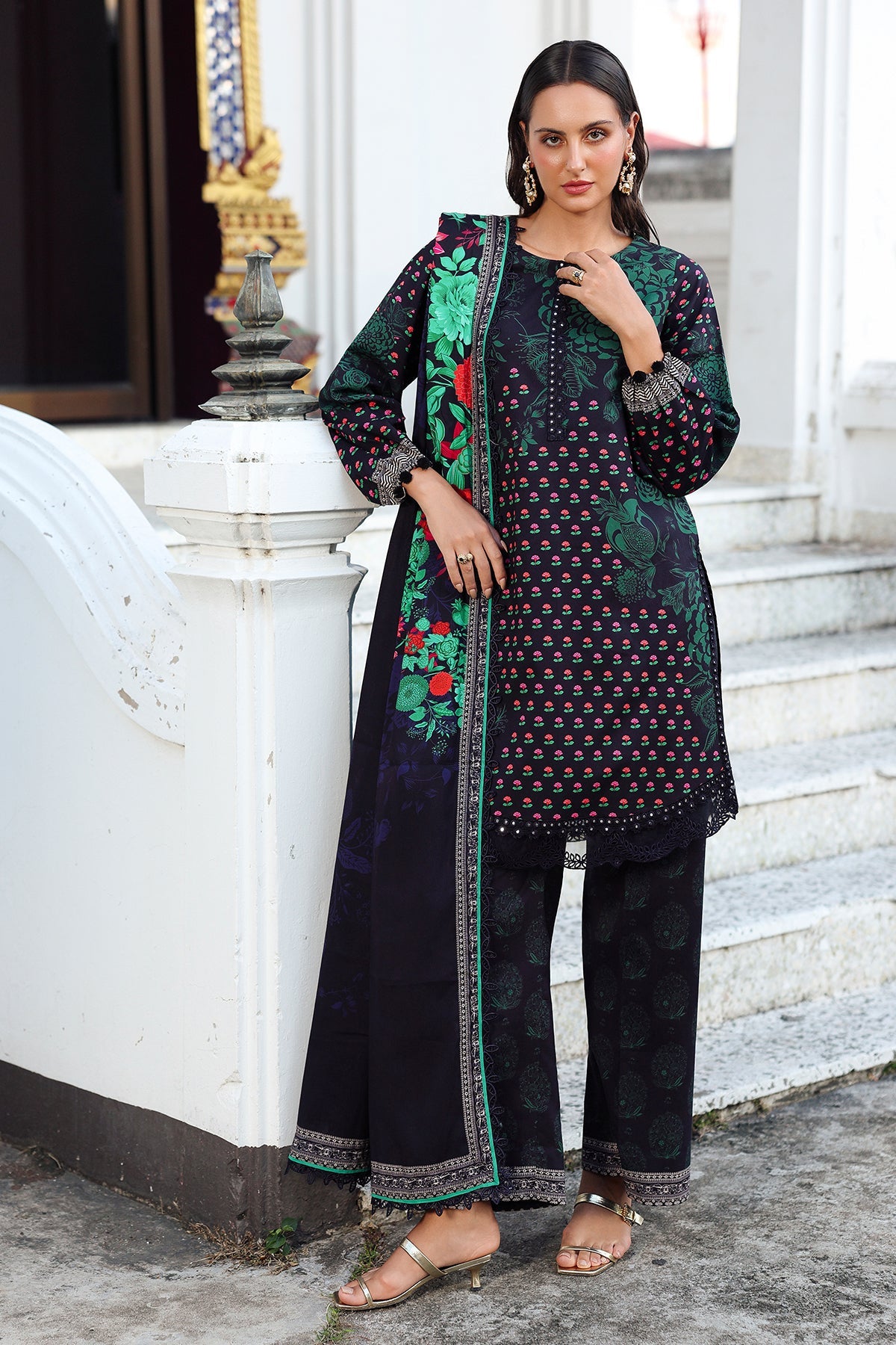 Aniiq By Charizma Embroidered Suit