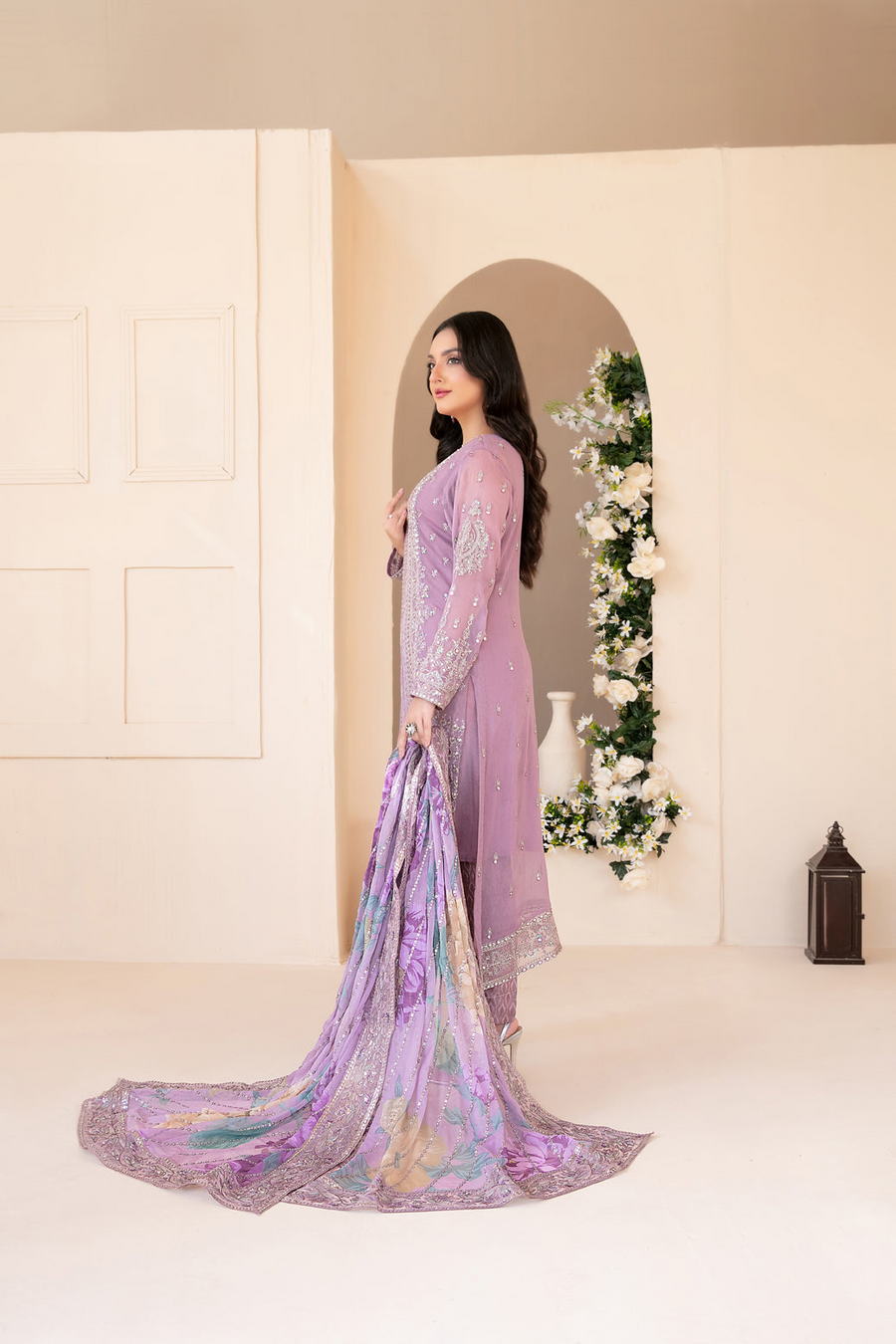 Sunehri Chiffon By Tawakkal