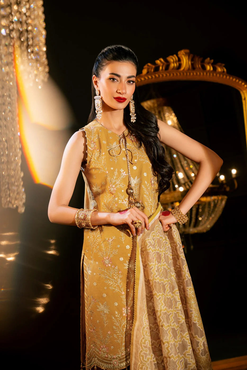 3 Piece Embroidered Suit  by Alkaram Studio