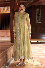 3-PC Embroidered Organza Suit by Charizma