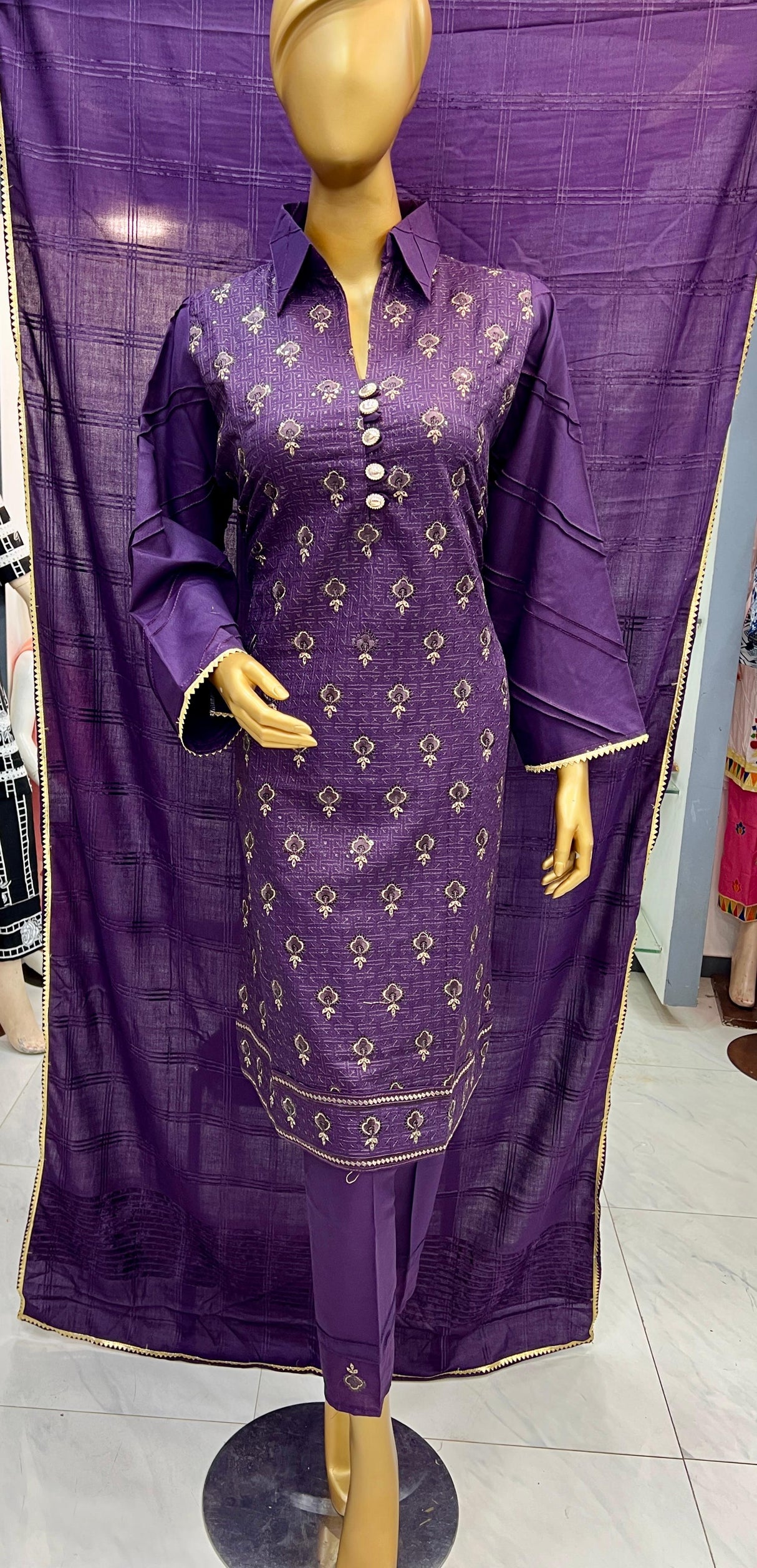 Luxury Embroidered Winter Collection Ready To Ship