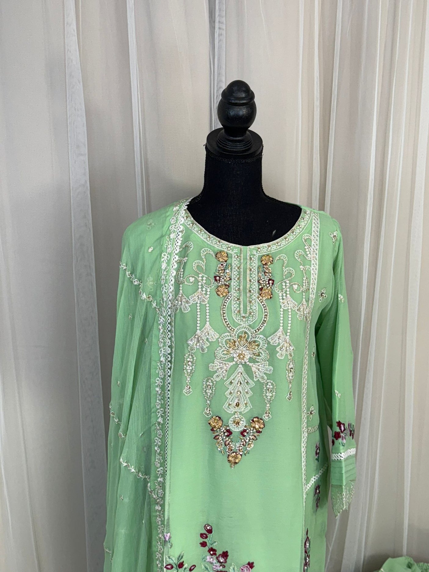 Luxury Embroidered Party wear Ready To Ship