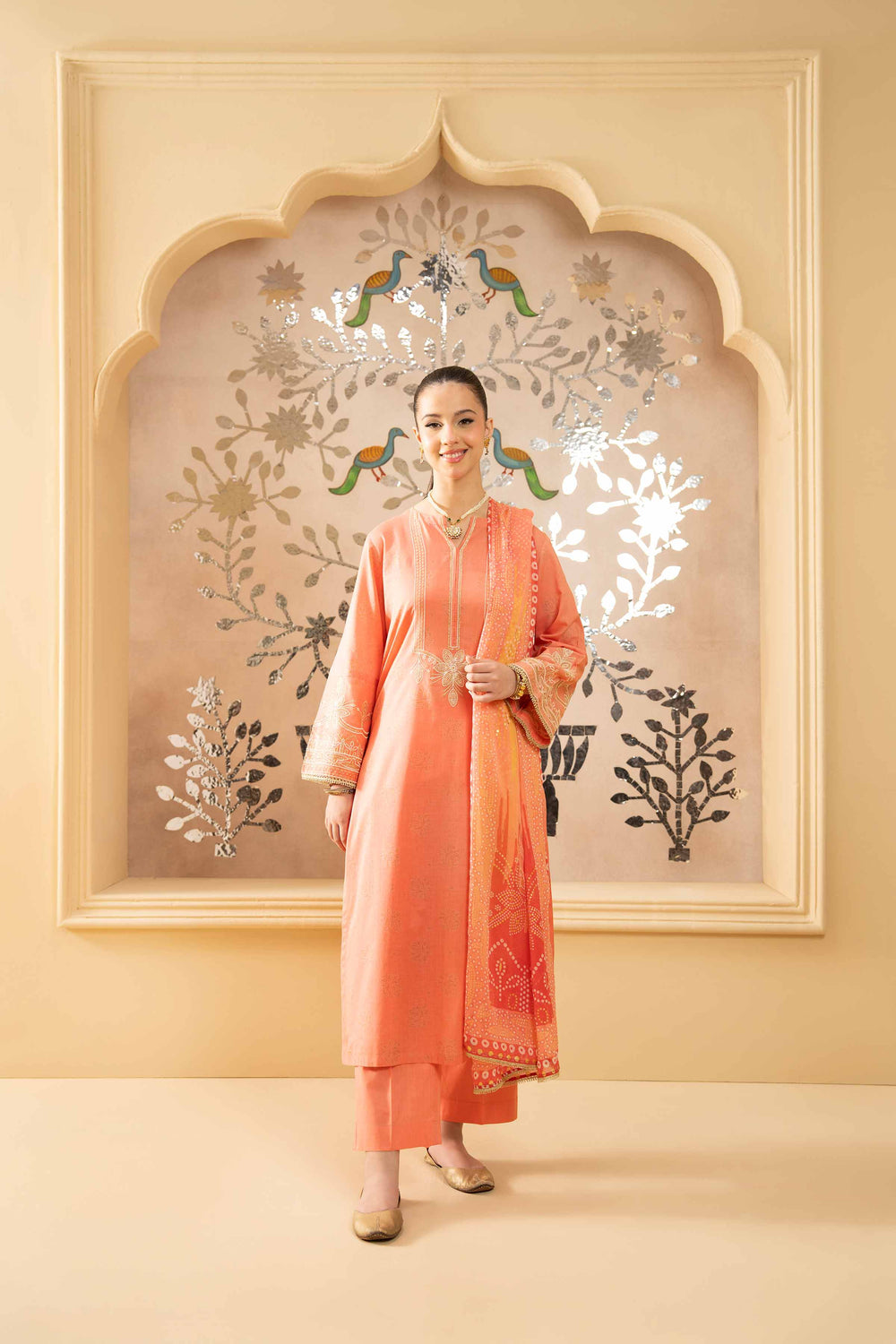 3 Piece Embroidered Suit by Nishat Linen