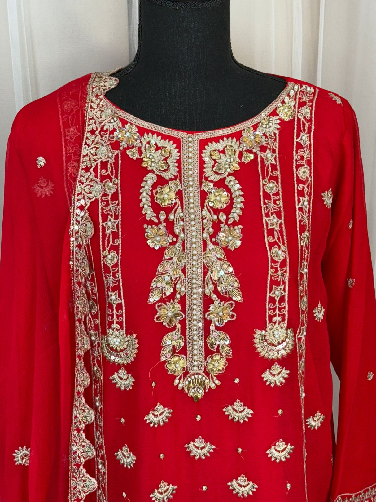 2pc Embroidered Kurti Collection Ready To Ship