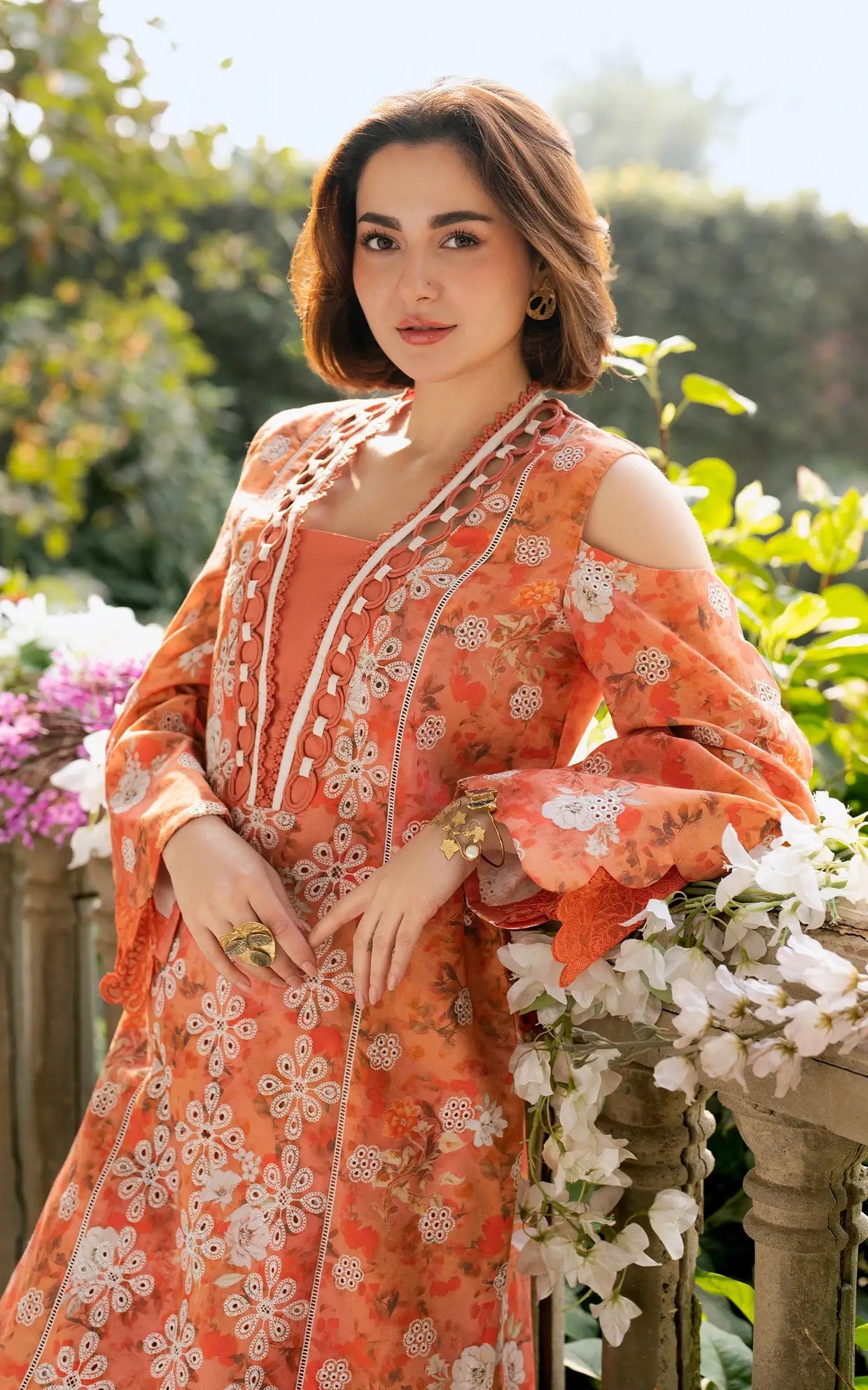 Asifa & Nabeel Premium Lawn  Suit
