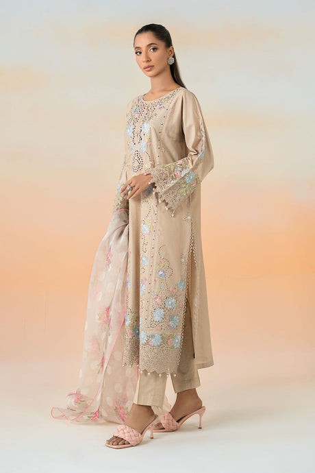 Maria. B. Embroidered Luxury Suit