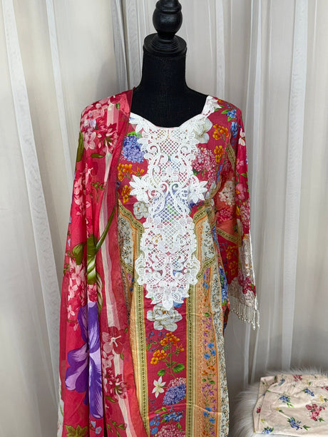 Luxury Embroidered Lawn Ready To Ship