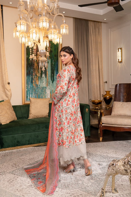 Munira Designers Embroidered Lawn