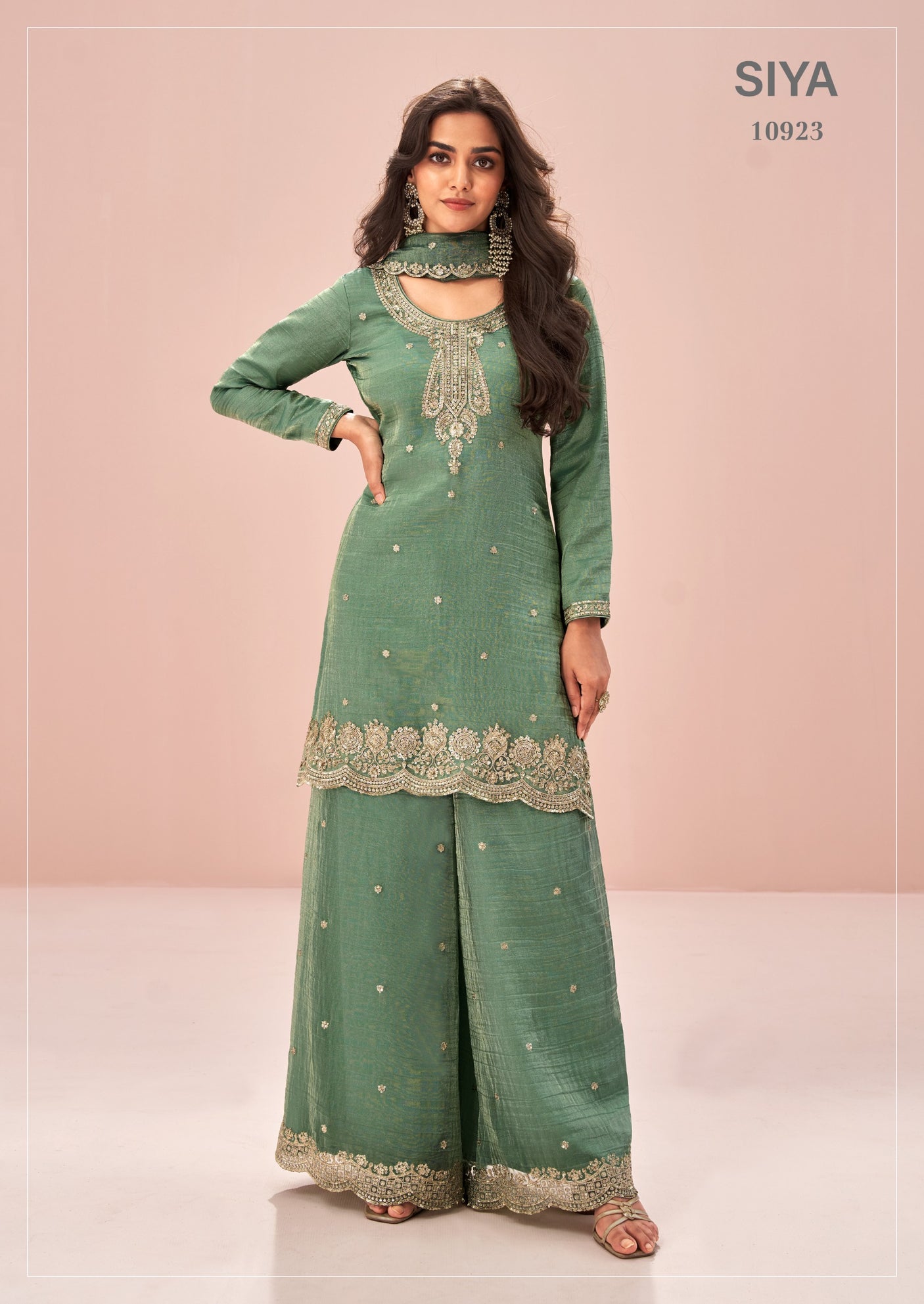 Premium Salsa Silk Suit