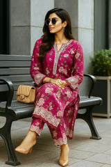 Lakhany Embroidered 2pc Suit