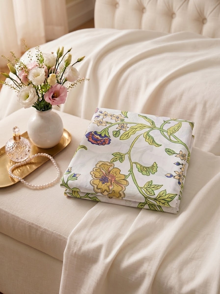 Pakistani King Size Bedsheet with Pillow Cover