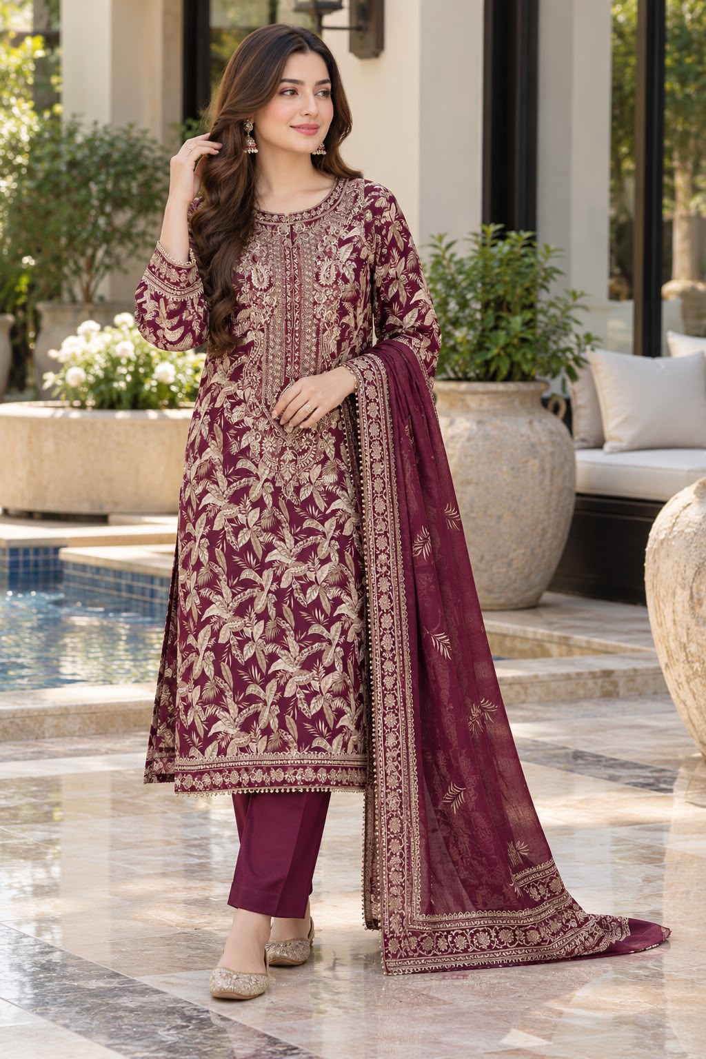 Bin Saeed Embroidered Luxury Collection