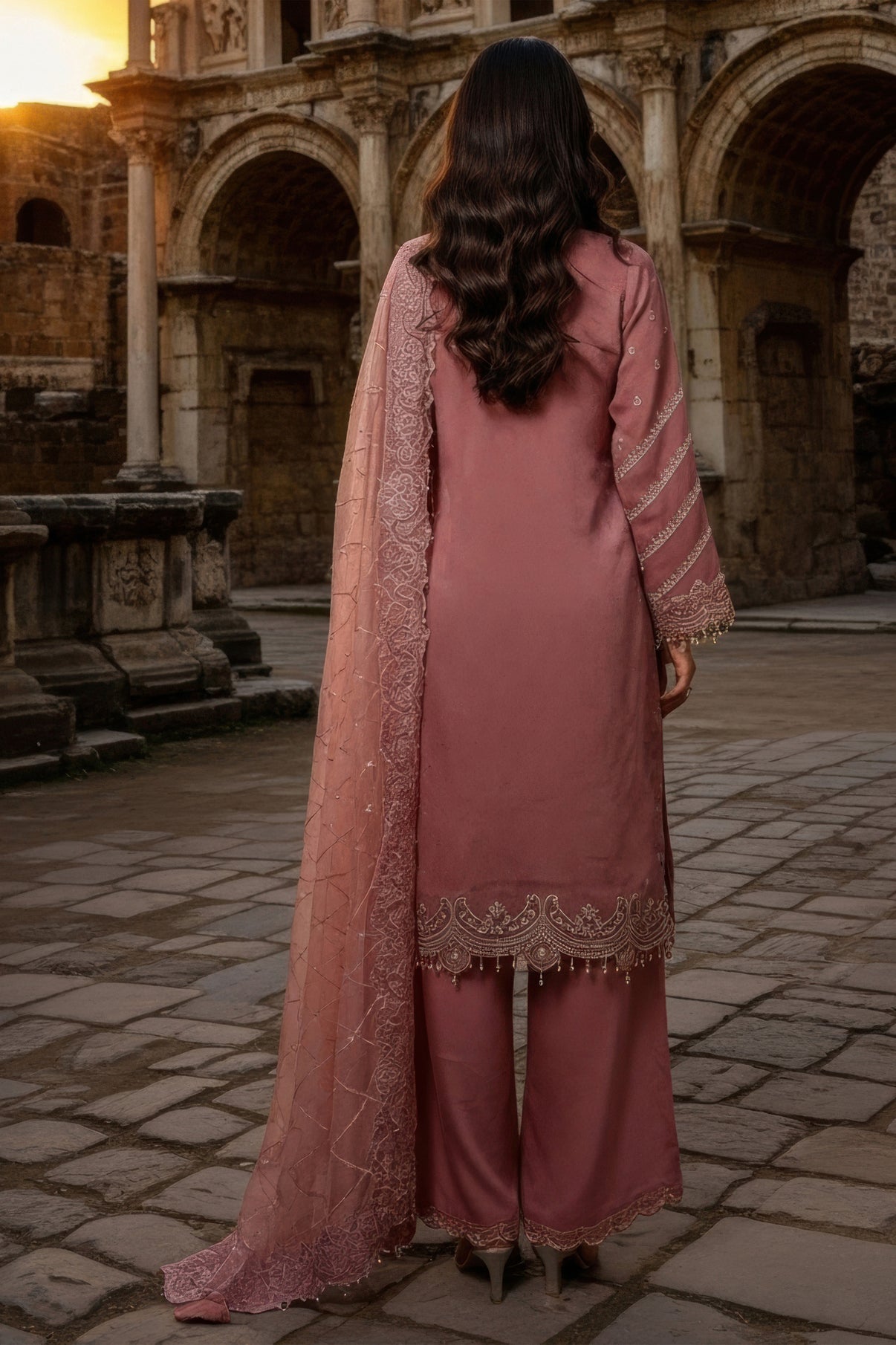 Imrozia Embroidered Chiffon Collection