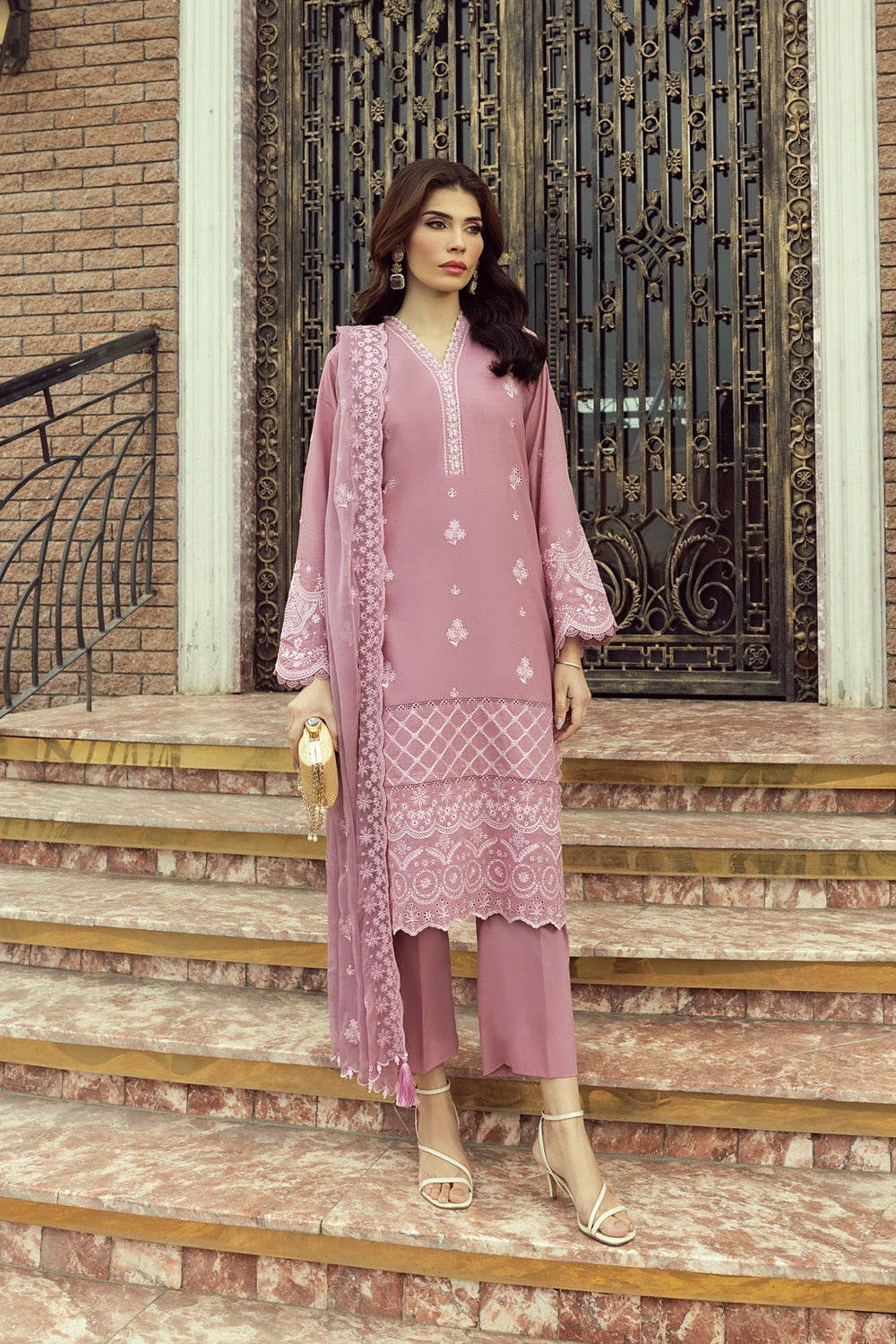 Lakhany Embroidered 3pc Suit
