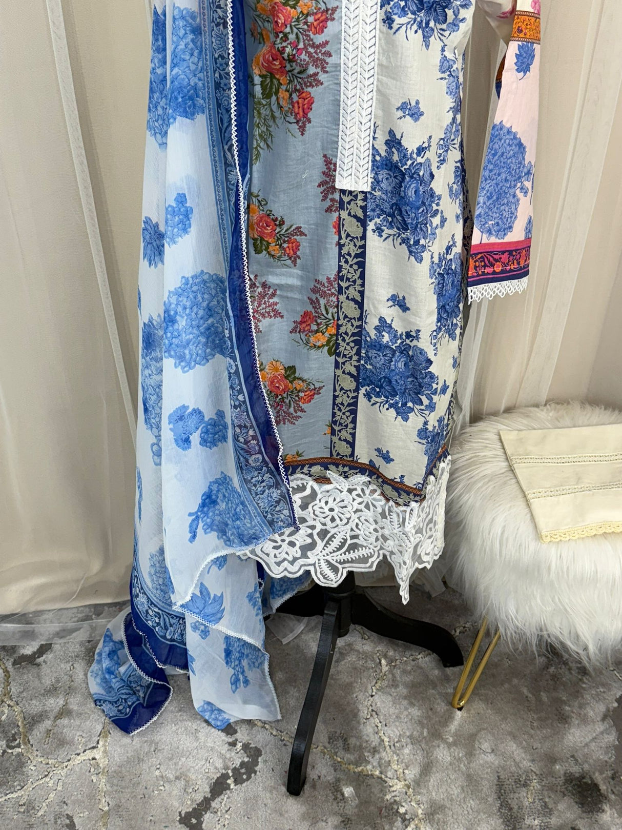 Luxury Embroidered Lawn Ready To Ship