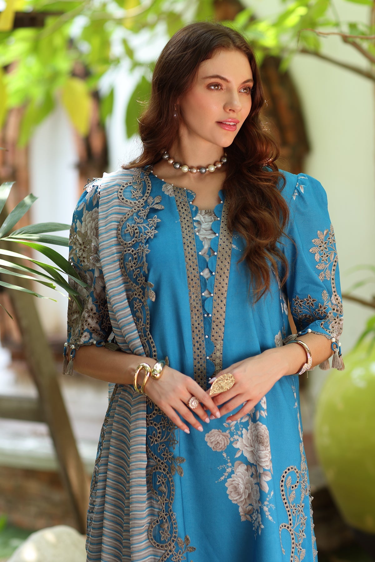 Reem By Charizma 3-PC Embroidered Lawn Collection
