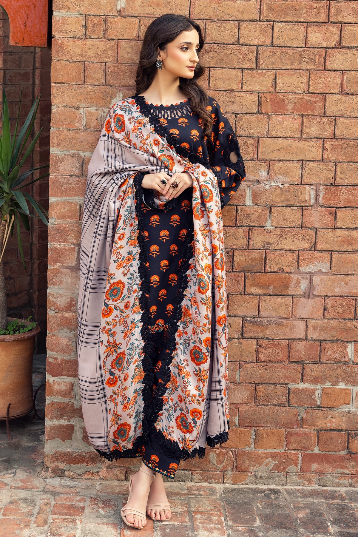 Combination By Charizma Embroidered Collection