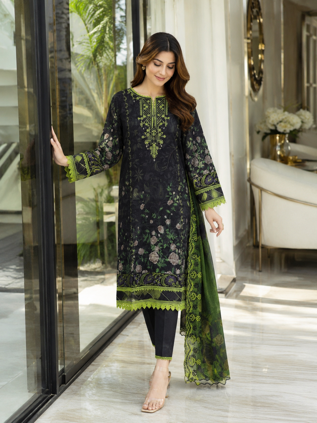 Gulljee Embroidered Luxury Lawn 4