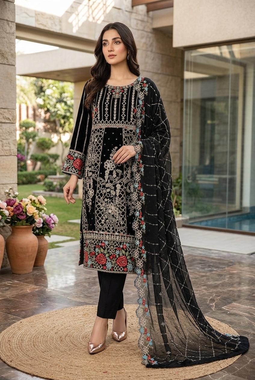 Bin Saeed Embroidered chiffon Collection