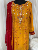 2pc Embroidered Kurti Collection Ready To Ship