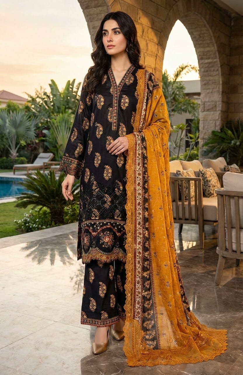 Bin Saeed Embroidered Luxury Collection
